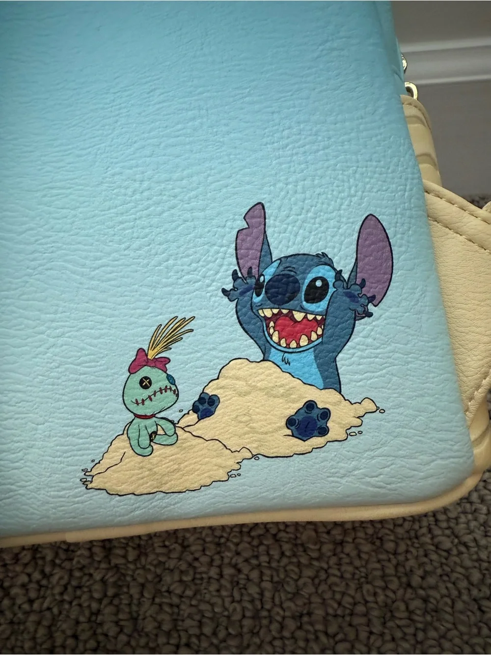 NWOT Disney Parks Loungefly Mini Backpack - Summer Stitch Beach